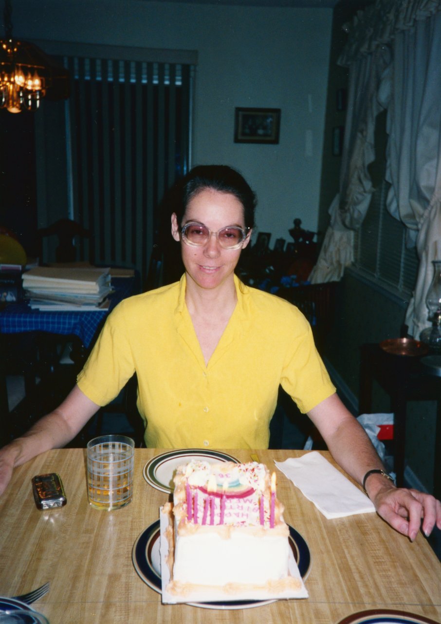 Merles Birthday in Henrietta 1989 3